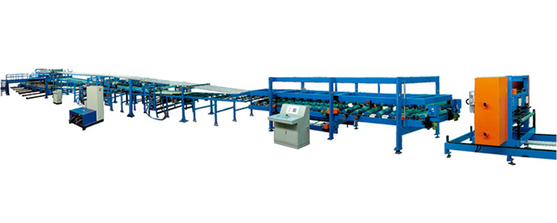 Ligne de production de panneaux sandwich EPS